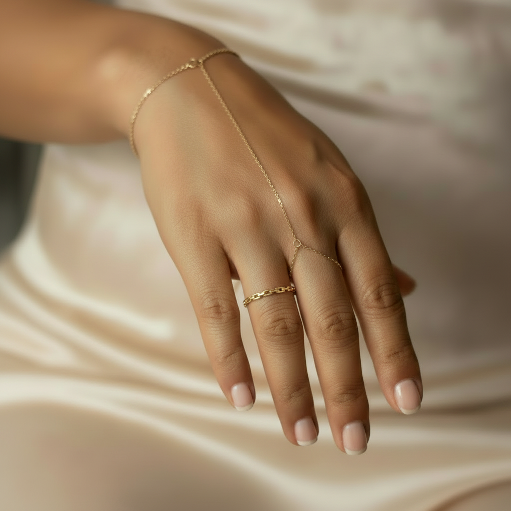 Ring & Hand Chain – Overhead Perspective