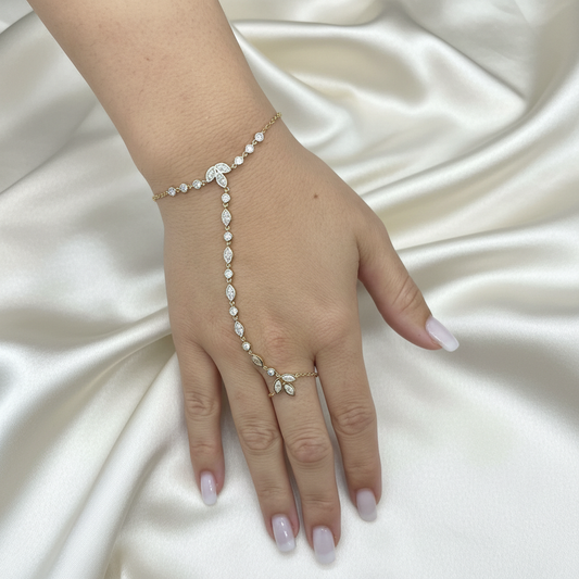 Hand Chain - 1:1 Ivory Silk