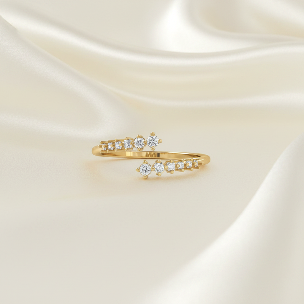 Yellow Gold Ring - Front View