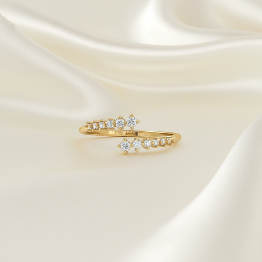 Yellow Gold Ring - Front View